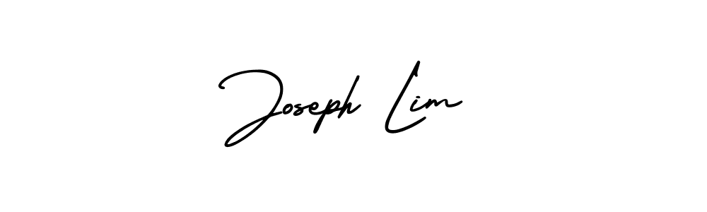 Create a beautiful signature design for name Joseph Lim. With this signature (AmerikaSignatureDemo-Regular) fonts, you can make a handwritten signature for free. Joseph Lim signature style 3 images and pictures png