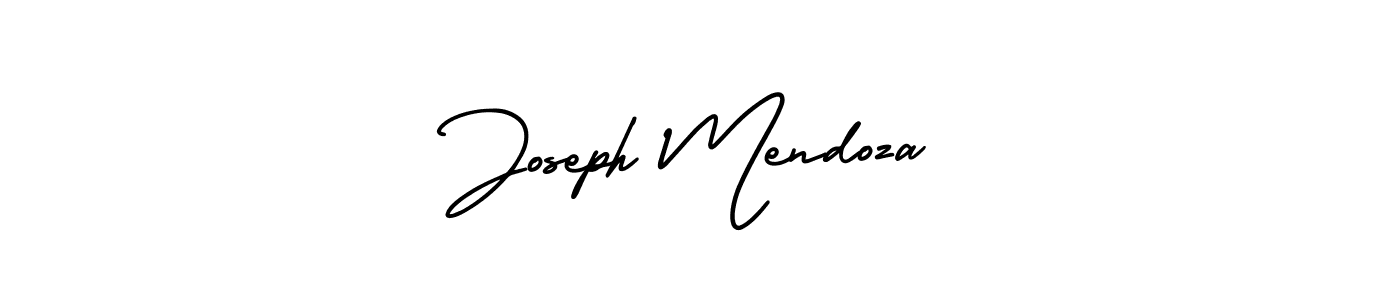 Make a beautiful signature design for name Joseph Mendoza. With this signature (AmerikaSignatureDemo-Regular) style, you can create a handwritten signature for free. Joseph Mendoza signature style 3 images and pictures png