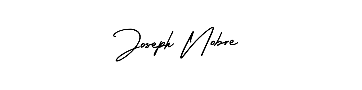 It looks lik you need a new signature style for name Joseph Nobre. Design unique handwritten (AmerikaSignatureDemo-Regular) signature with our free signature maker in just a few clicks. Joseph Nobre signature style 3 images and pictures png