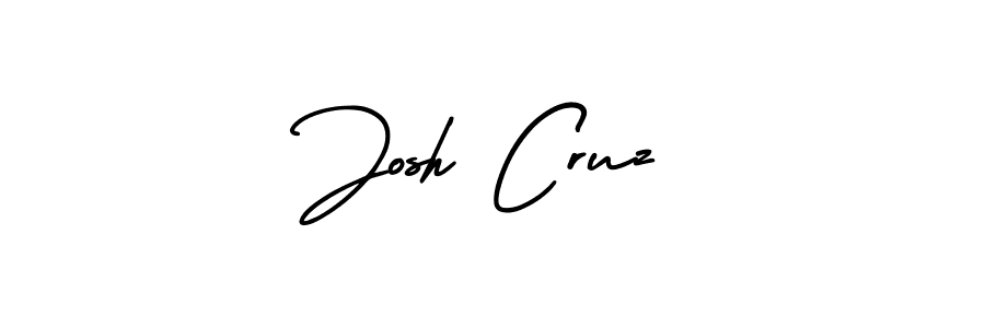 Josh Cruz stylish signature style. Best Handwritten Sign (AmerikaSignatureDemo-Regular) for my name. Handwritten Signature Collection Ideas for my name Josh Cruz. Josh Cruz signature style 3 images and pictures png