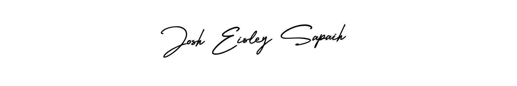 AmerikaSignatureDemo-Regular is a professional signature style that is perfect for those who want to add a touch of class to their signature. It is also a great choice for those who want to make their signature more unique. Get Josh Eisley Sapaih name to fancy signature for free. Josh Eisley Sapaih signature style 3 images and pictures png