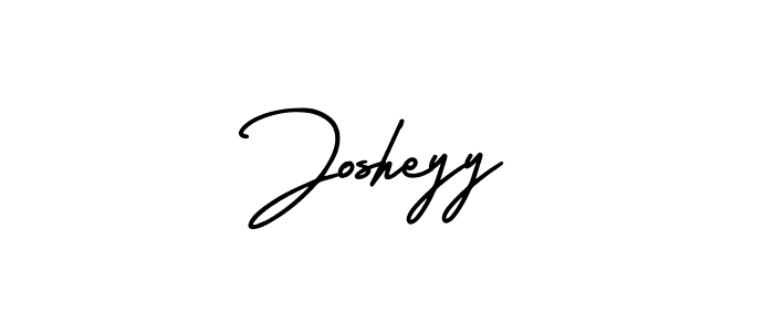 It looks lik you need a new signature style for name Josheyy. Design unique handwritten (AmerikaSignatureDemo-Regular) signature with our free signature maker in just a few clicks. Josheyy signature style 3 images and pictures png