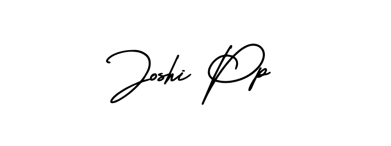 How to make Joshi Pp signature? AmerikaSignatureDemo-Regular is a professional autograph style. Create handwritten signature for Joshi Pp name. Joshi Pp signature style 3 images and pictures png