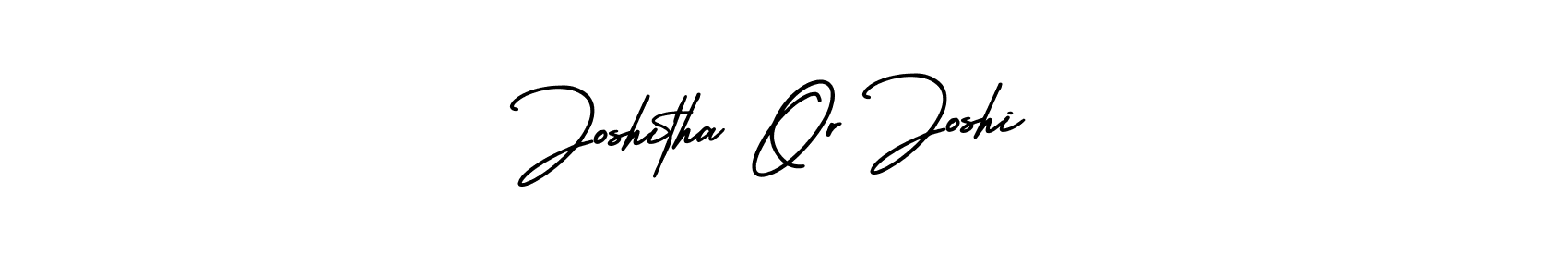 You should practise on your own different ways (AmerikaSignatureDemo-Regular) to write your name (Joshitha Or Joshi) in signature. don't let someone else do it for you. Joshitha Or Joshi signature style 3 images and pictures png