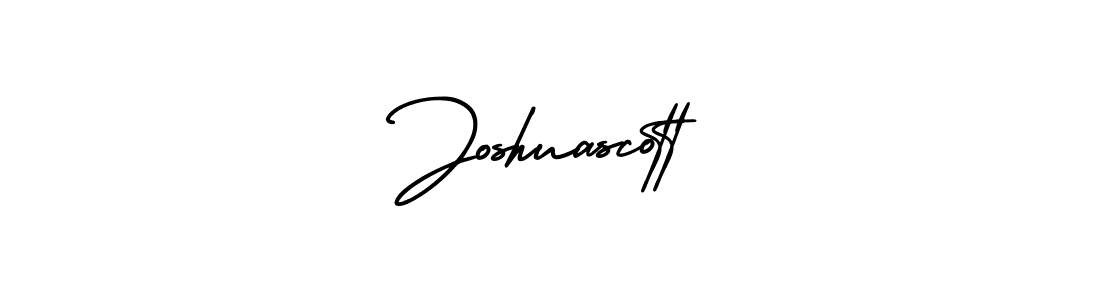Create a beautiful signature design for name Joshuascott. With this signature (AmerikaSignatureDemo-Regular) fonts, you can make a handwritten signature for free. Joshuascott signature style 3 images and pictures png