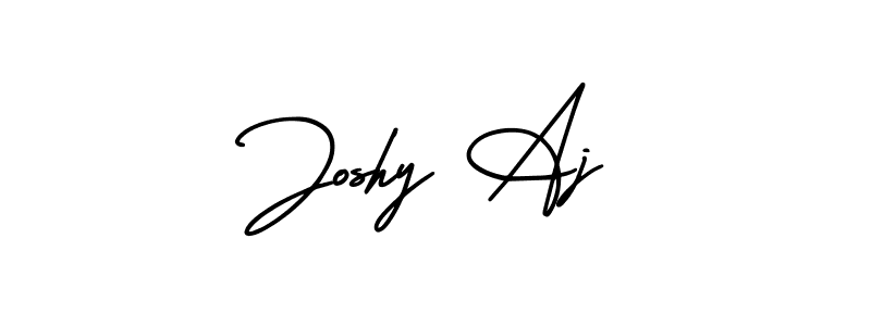 How to Draw Joshy Aj signature style? AmerikaSignatureDemo-Regular is a latest design signature styles for name Joshy Aj. Joshy Aj signature style 3 images and pictures png