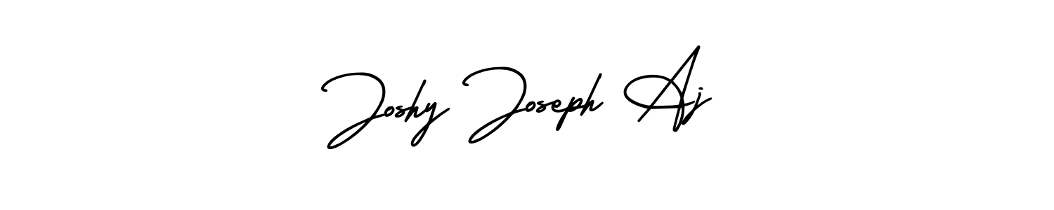 Design your own signature with our free online signature maker. With this signature software, you can create a handwritten (AmerikaSignatureDemo-Regular) signature for name Joshy Joseph Aj. Joshy Joseph Aj signature style 3 images and pictures png