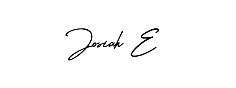 Similarly AmerikaSignatureDemo-Regular is the best handwritten signature design. Signature creator online .You can use it as an online autograph creator for name Josiah E. Josiah E signature style 3 images and pictures png