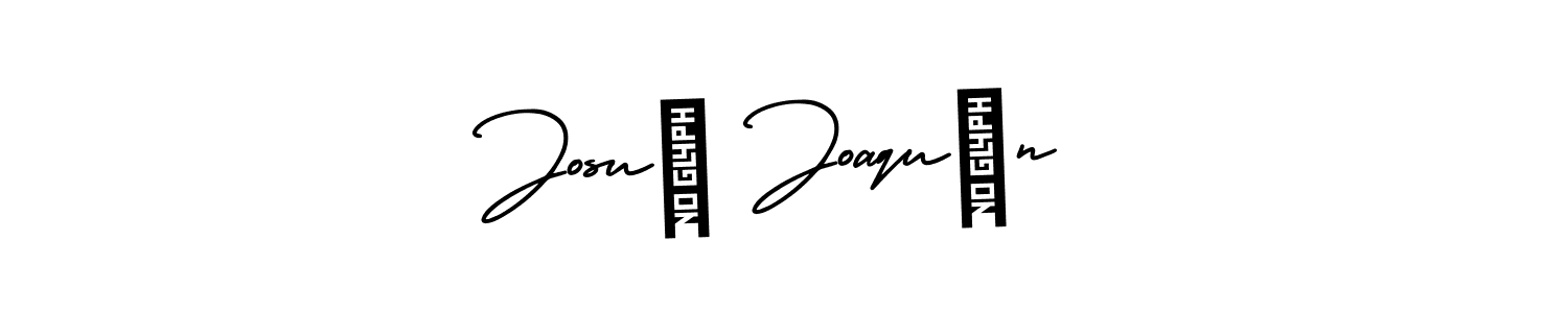 How to make Josué Joaquín signature? AmerikaSignatureDemo-Regular is a professional autograph style. Create handwritten signature for Josué Joaquín name. Josué Joaquín signature style 3 images and pictures png