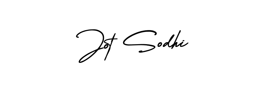 Make a beautiful signature design for name Jot Sodhi. With this signature (AmerikaSignatureDemo-Regular) style, you can create a handwritten signature for free. Jot Sodhi signature style 3 images and pictures png