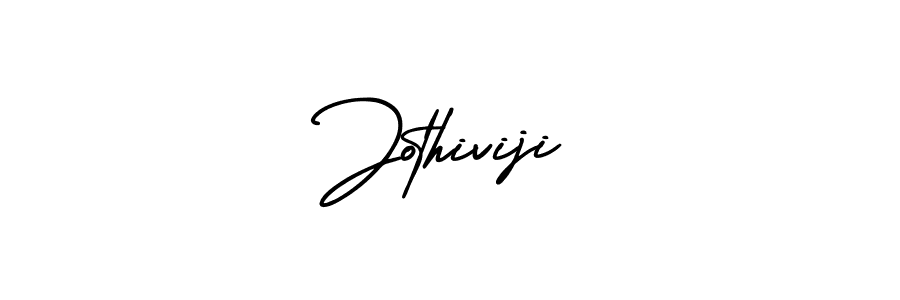 Jothiviji stylish signature style. Best Handwritten Sign (AmerikaSignatureDemo-Regular) for my name. Handwritten Signature Collection Ideas for my name Jothiviji. Jothiviji signature style 3 images and pictures png