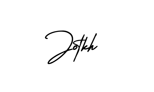 It looks lik you need a new signature style for name Jotkh. Design unique handwritten (AmerikaSignatureDemo-Regular) signature with our free signature maker in just a few clicks. Jotkh signature style 3 images and pictures png