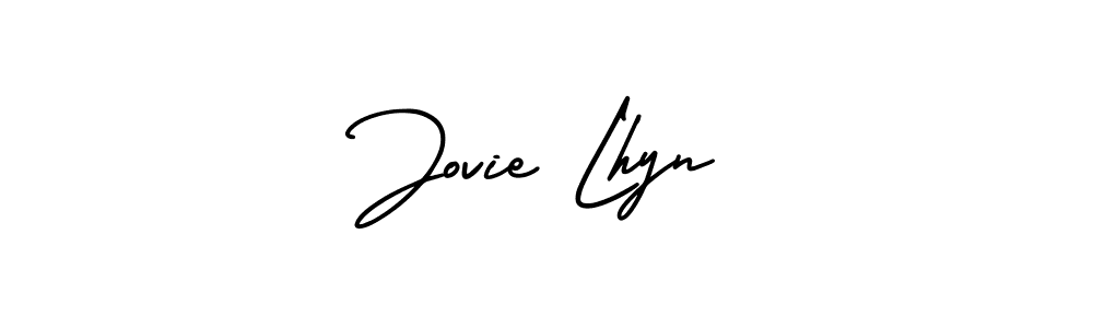 This is the best signature style for the Jovie Lhyn name. Also you like these signature font (AmerikaSignatureDemo-Regular). Mix name signature. Jovie Lhyn signature style 3 images and pictures png