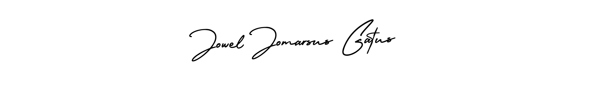 It looks lik you need a new signature style for name Jowel Jomarsus Gatus. Design unique handwritten (AmerikaSignatureDemo-Regular) signature with our free signature maker in just a few clicks. Jowel Jomarsus Gatus signature style 3 images and pictures png