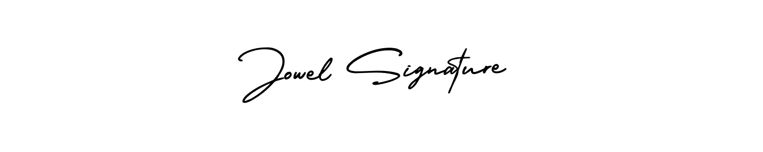 How to make Jowel Signature name signature. Use AmerikaSignatureDemo-Regular style for creating short signs online. This is the latest handwritten sign. Jowel Signature signature style 3 images and pictures png