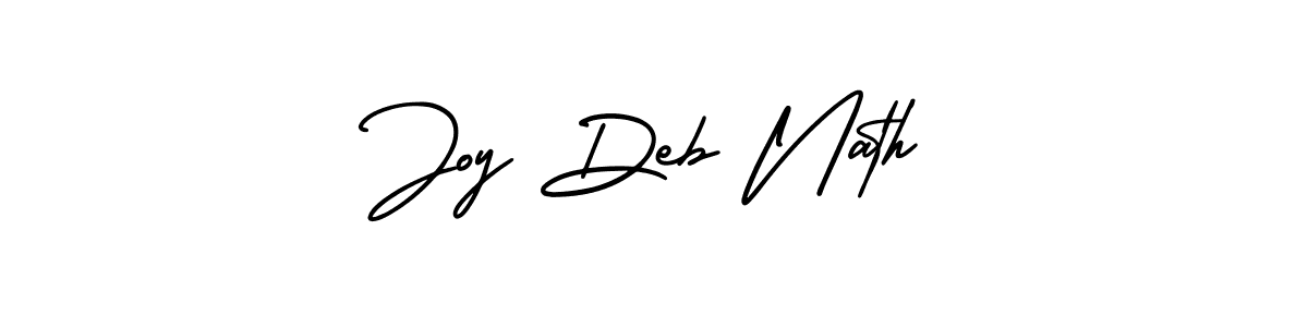 How to make Joy Deb Nath name signature. Use AmerikaSignatureDemo-Regular style for creating short signs online. This is the latest handwritten sign. Joy Deb Nath signature style 3 images and pictures png