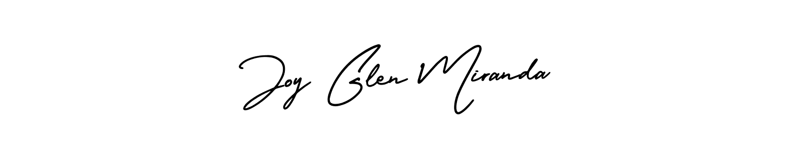 Once you've used our free online signature maker to create your best signature AmerikaSignatureDemo-Regular style, it's time to enjoy all of the benefits that Joy Glen Miranda name signing documents. Joy Glen Miranda signature style 3 images and pictures png