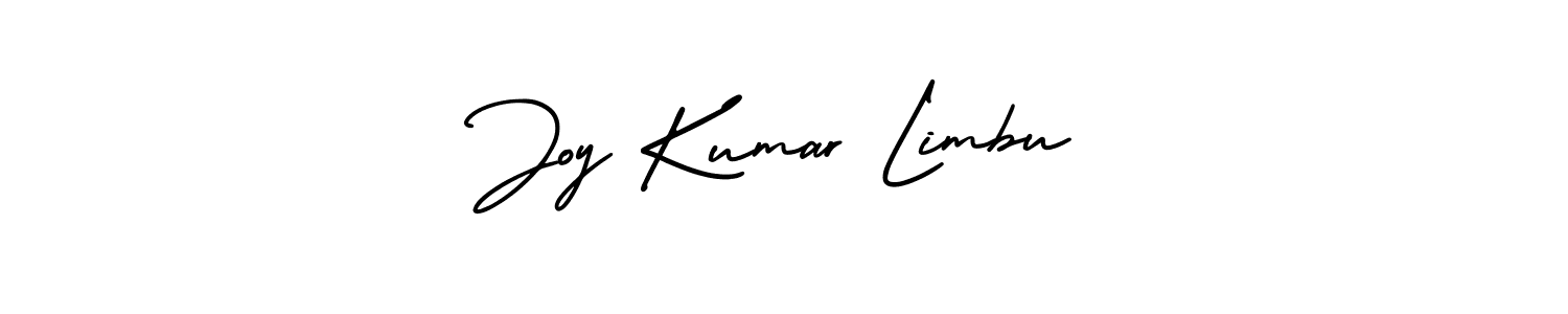 Similarly AmerikaSignatureDemo-Regular is the best handwritten signature design. Signature creator online .You can use it as an online autograph creator for name Joy Kumar Limbu. Joy Kumar Limbu signature style 3 images and pictures png