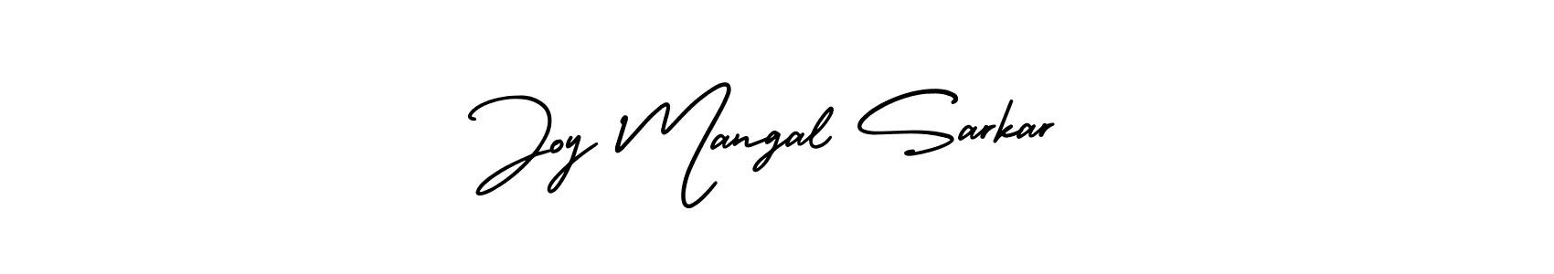 Create a beautiful signature design for name Joy Mangal Sarkar. With this signature (AmerikaSignatureDemo-Regular) fonts, you can make a handwritten signature for free. Joy Mangal Sarkar signature style 3 images and pictures png