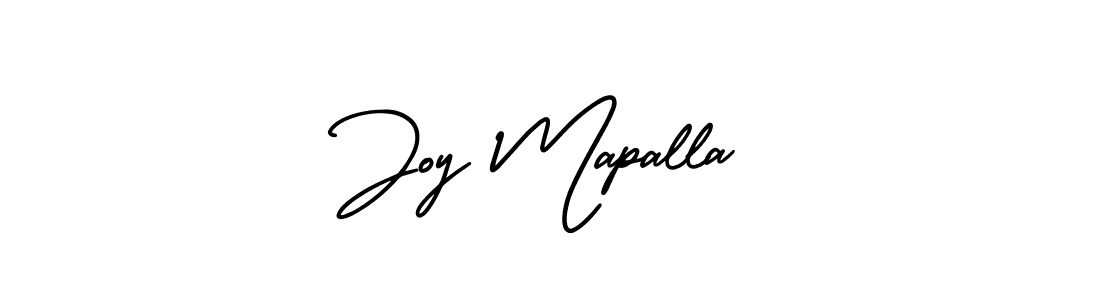 This is the best signature style for the Joy Mapalla name. Also you like these signature font (AmerikaSignatureDemo-Regular). Mix name signature. Joy Mapalla signature style 3 images and pictures png