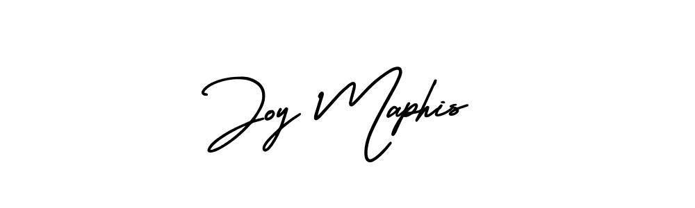 How to make Joy Maphis name signature. Use AmerikaSignatureDemo-Regular style for creating short signs online. This is the latest handwritten sign. Joy Maphis signature style 3 images and pictures png