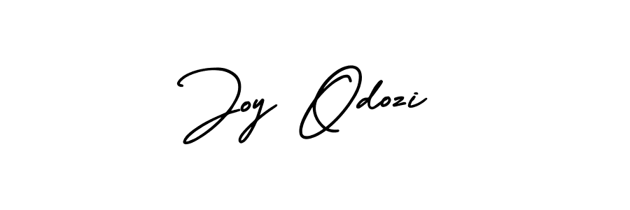 It looks lik you need a new signature style for name Joy Odozi. Design unique handwritten (AmerikaSignatureDemo-Regular) signature with our free signature maker in just a few clicks. Joy Odozi signature style 3 images and pictures png