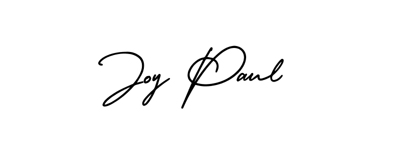 Check out images of Autograph of Joy Paul name. Actor Joy Paul Signature Style. AmerikaSignatureDemo-Regular is a professional sign style online. Joy Paul signature style 3 images and pictures png