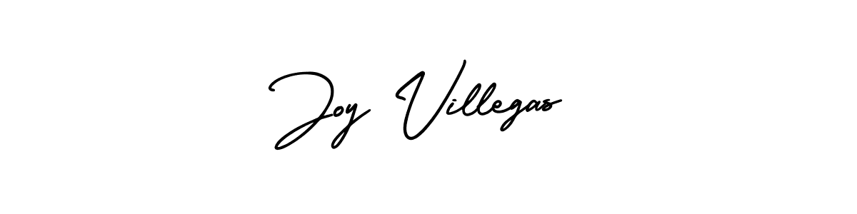 Design your own signature with our free online signature maker. With this signature software, you can create a handwritten (AmerikaSignatureDemo-Regular) signature for name Joy Villegas. Joy Villegas signature style 3 images and pictures png