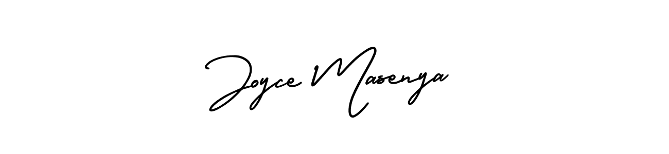 AmerikaSignatureDemo-Regular is a professional signature style that is perfect for those who want to add a touch of class to their signature. It is also a great choice for those who want to make their signature more unique. Get Joyce Masenya name to fancy signature for free. Joyce Masenya signature style 3 images and pictures png