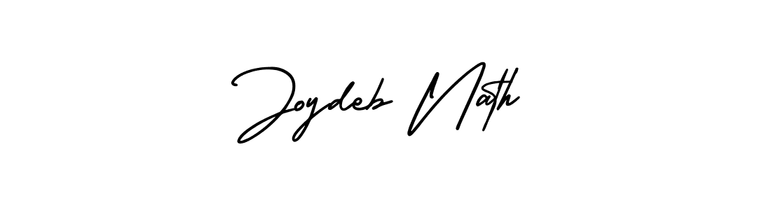Design your own signature with our free online signature maker. With this signature software, you can create a handwritten (AmerikaSignatureDemo-Regular) signature for name Joydeb Nath. Joydeb Nath signature style 3 images and pictures png