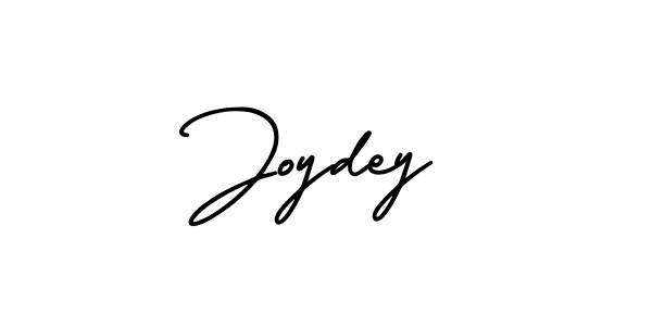 Design your own signature with our free online signature maker. With this signature software, you can create a handwritten (AmerikaSignatureDemo-Regular) signature for name Joydey. Joydey signature style 3 images and pictures png