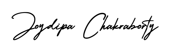 A modern signature idea for name Joydipa Chakraborty using AmerikaSignatureDemo-Regular font. Clean strokes and elegant curves make it stand out instantly. Joydipa Chakraborty signature style 3 images and pictures png