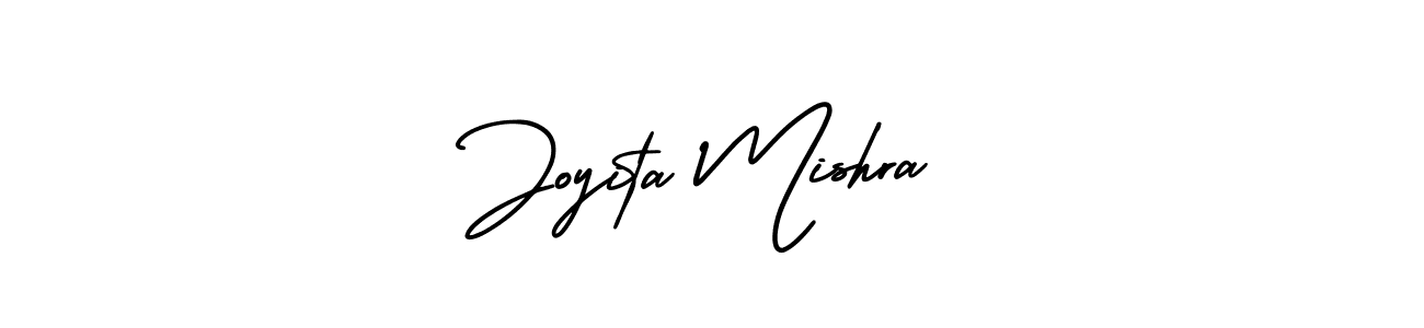 How to make Joyita Mishra name signature. Use AmerikaSignatureDemo-Regular style for creating short signs online. This is the latest handwritten sign. Joyita Mishra signature style 3 images and pictures png