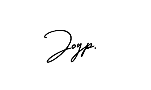 Create a beautiful signature design for name Joyp.. With this signature (AmerikaSignatureDemo-Regular) fonts, you can make a handwritten signature for free. Joyp. signature style 3 images and pictures png
