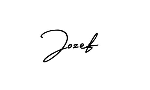 This is the best signature style for the Jozef name. Also you like these signature font (AmerikaSignatureDemo-Regular). Mix name signature. Jozef signature style 3 images and pictures png