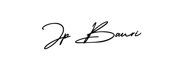 Use a signature maker to create a handwritten signature online. With this signature software, you can design (AmerikaSignatureDemo-Regular) your own signature for name Jp Bauri. Jp Bauri signature style 3 images and pictures png