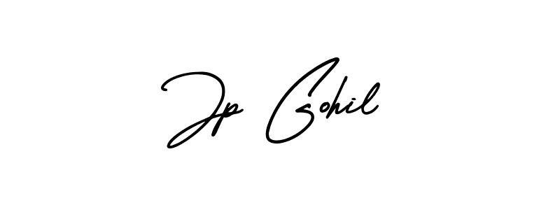 Also we have Jp Gohil name is the best signature style. Create professional handwritten signature collection using AmerikaSignatureDemo-Regular autograph style. Jp Gohil signature style 3 images and pictures png