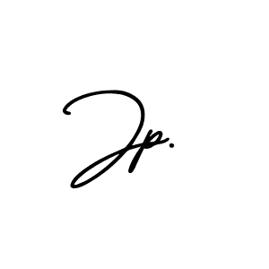 It looks lik you need a new signature style for name Jp.. Design unique handwritten (AmerikaSignatureDemo-Regular) signature with our free signature maker in just a few clicks. Jp. signature style 3 images and pictures png