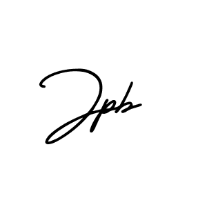 Use a signature maker to create a handwritten signature online. With this signature software, you can design (AmerikaSignatureDemo-Regular) your own signature for name Jpb. Jpb signature style 3 images and pictures png