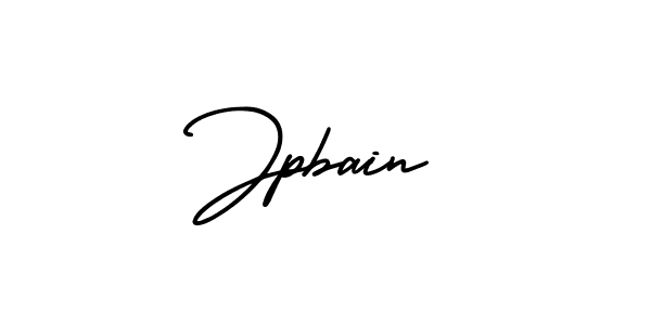 Design your own signature with our free online signature maker. With this signature software, you can create a handwritten (AmerikaSignatureDemo-Regular) signature for name Jpbain. Jpbain signature style 3 images and pictures png