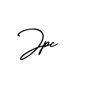 How to make Jpc name signature. Use AmerikaSignatureDemo-Regular style for creating short signs online. This is the latest handwritten sign. Jpc signature style 3 images and pictures png