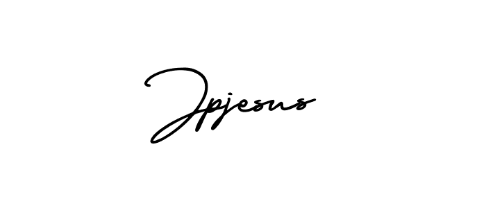 You should practise on your own different ways (AmerikaSignatureDemo-Regular) to write your name (Jpjesus) in signature. don't let someone else do it for you. Jpjesus signature style 3 images and pictures png