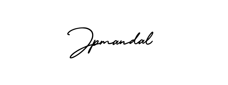 How to Draw Jpmandal signature style? AmerikaSignatureDemo-Regular is a latest design signature styles for name Jpmandal. Jpmandal signature style 3 images and pictures png