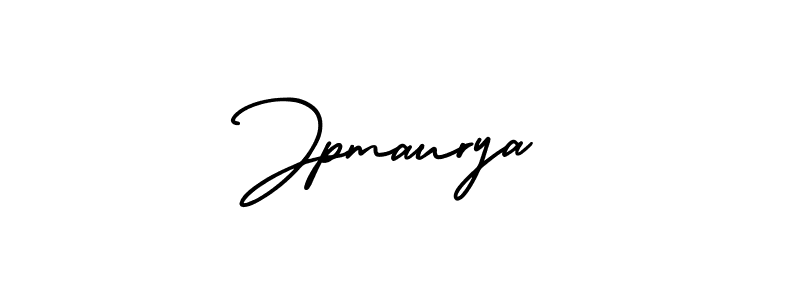 How to make Jpmaurya signature? AmerikaSignatureDemo-Regular is a professional autograph style. Create handwritten signature for Jpmaurya name. Jpmaurya signature style 3 images and pictures png