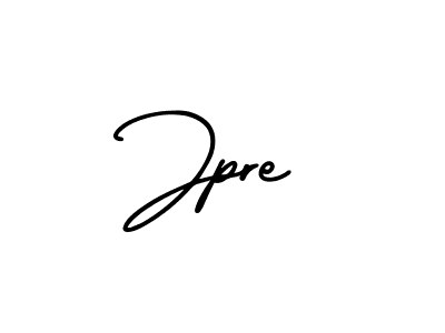 if you are searching for the best signature style for your name Jpre. so please give up your signature search. here we have designed multiple signature styles  using AmerikaSignatureDemo-Regular. Jpre signature style 3 images and pictures png
