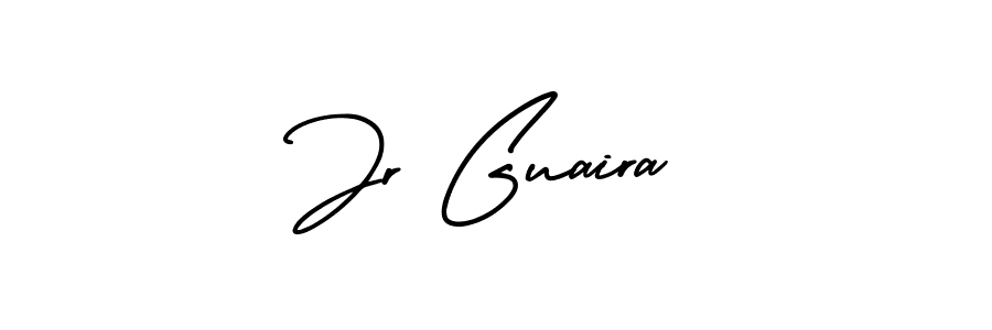 Similarly AmerikaSignatureDemo-Regular is the best handwritten signature design. Signature creator online .You can use it as an online autograph creator for name Jr Guaira. Jr Guaira signature style 3 images and pictures png