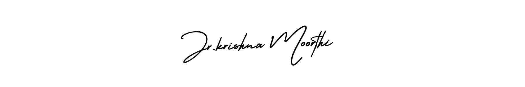 Design your own signature with our free online signature maker. With this signature software, you can create a handwritten (AmerikaSignatureDemo-Regular) signature for name Jr.krishna Moorthi. Jr.krishna Moorthi signature style 3 images and pictures png