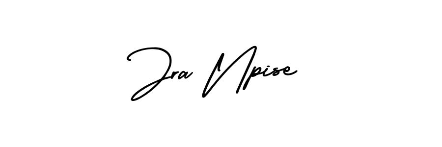 if you are searching for the best signature style for your name Jra Npise. so please give up your signature search. here we have designed multiple signature styles  using AmerikaSignatureDemo-Regular. Jra Npise signature style 3 images and pictures png