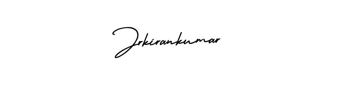 Use a signature maker to create a handwritten signature online. With this signature software, you can design (AmerikaSignatureDemo-Regular) your own signature for name Jrkirankumar. Jrkirankumar signature style 3 images and pictures png