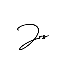 How to make Jrs name signature. Use AmerikaSignatureDemo-Regular style for creating short signs online. This is the latest handwritten sign. Jrs signature style 3 images and pictures png